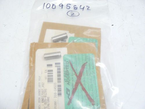 NEW ACCEPTED  PIN DOWEL 93-14115 LOT OF 2