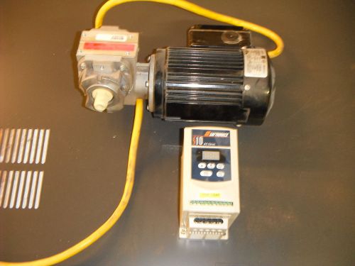 3 Phase Bodine Motor with Single Phase Saftronics Inverter (4291)