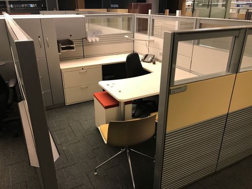(142) herman miller ethospace office cubicle modular systems for sale