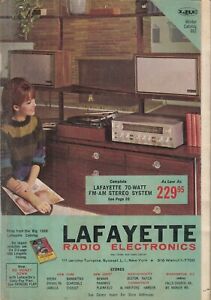 Lafayette Radio Electronics 1965 Catalog 662 - HAM CB STEREO GUITAR AMPS METERS