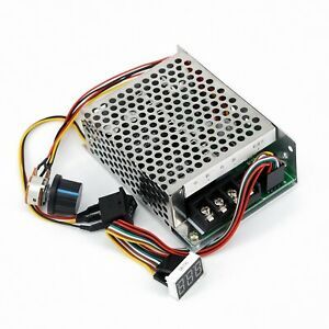 Led Display Dc10v-55v Pwm Dc Motor Speed Controller Cw Ccw Speed Control Switch