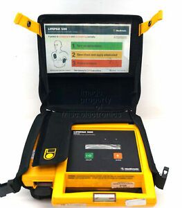 Physio Control LifePak 500 Good 2020 Battery Included Lot d