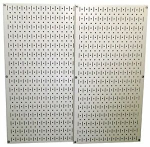 Beige Metal Pegboard by Wall Control - 2 Pack