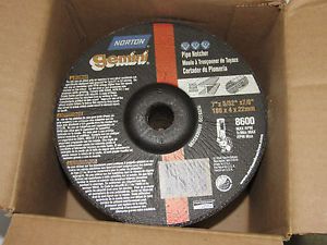 20 pcs NORTON Gemini 7&#034; x 5/32&#034; x 7/8&#034; Pipe Notcher Grinding Discs Steel 35581