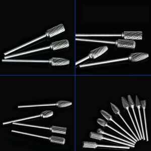 Tungsten Steel Solid Carbide Rotary Files Milling Cutter Carving Tools 2.35X6mm