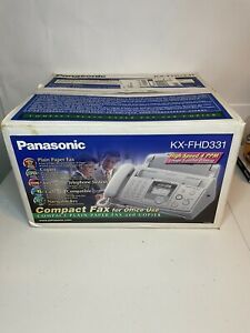 New Panasonic KX-FHD331 Plain Paper Fax &amp; Copier high speed -caller ID w/phone