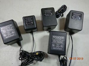 Kenwood VHF UHF Portable Radio Power supplies,   working  LOT 5  - C67