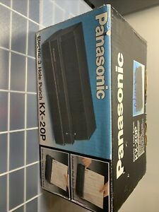 PANASONIC KX-20P ELECTRIC 3 HOLE PUNCH ~ WORKS GREAT!