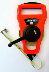 Lufkin Proline PS1806 100 Foot Nyclad Steel Tape in Inch Scale