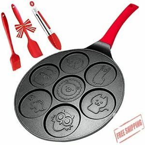 Pancake Pan for Kids - Pancake Griddle Pan Pancake Pan Nonstick Pancake Pan