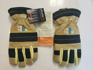 Protech 8 Titan Structural Firefighting Gloves Firefighter Fire Rescue X-Large