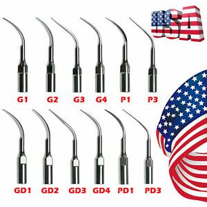 5pcs Dental Ultrasonic Piezo Scaler Tips Fit Woodpecker EMS / DTE SATELEC CE Vr