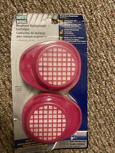 Safety Works Respirator Replacement Cartridges New sWX00325