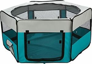 TRIXIE Pet Products Soft Sided Mobile Play Pen Medium