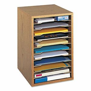 Safco Organizer,Dsk,Adj,Mok 9419MO 9419MO  - 1 Each