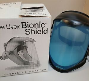 Uvex Bionic Face Shield Helmet Mask Clear Visor Protective Cover Safety Grinding