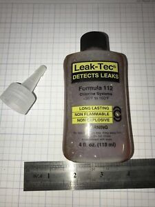 Leak-Tec Formula 112, Chlorine Systems, 4 Oz Bottle.