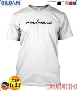 New Pinarello Italian Bicycle Logo Classic Premium Gildan T-Shirt Size S to 2XL