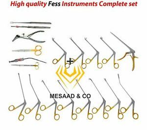 High Quality Fess Instruments Complete Set, Medical Stainless Steel CE By Mesaad