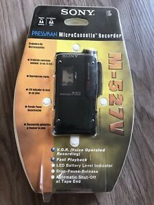 sony m-527v pressman Mini cassette recorder