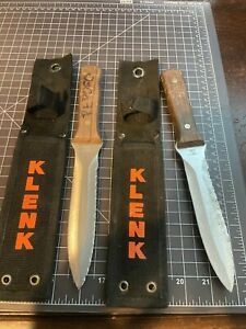2 DA71000 KLENK TOOLS Dual Duct / Insulation Durable Knife - Rosewood Handle