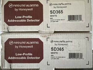 “LOT OF 2” Fire-Lite SD365 Photoelectric Smoke Detector NEW
