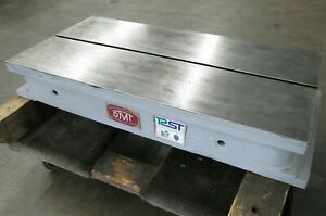 30&#034; x 15&#034; STEEL RISER BLOCK T-SLOT TABLE - Workholding - made in England OMT