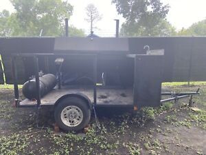 bbq pit trailer