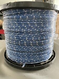 2500&#039; ENCORE SUPERSLICK! 12 AWG 19 Stranded THHN/THWN-2 Building Wire Blue/White