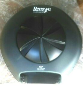 RENOWN® 3-ROLL BATH TISSUE DISPENSER BLACK, NEW AmSan # T05161