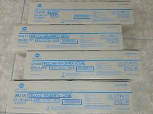 OEM Drum Set Konica Minolta bizhub C368 C308 C258 DR313C A7U40TD DR313K A7U40RD