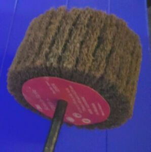 3M Scotch-Brite Finishing Flap Brush 3 Inch 3&#034; (FIVE pack)