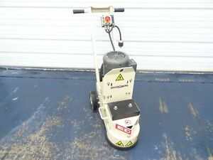 EDCO Floor Grinder TG-10 Magna-Trap Concrete Grinder 230v SP 10 Turbo Grinder