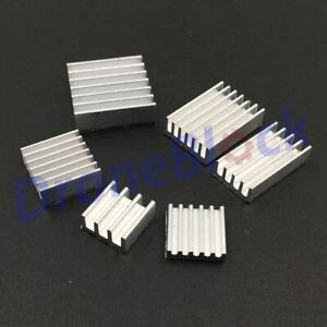 20 pcs/ lot Heatsink Heat Sink Small fin radiator with adhesive