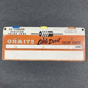 OHMITE Little Devil - Resistor COLOR CODER