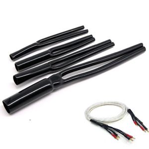 PVC Cable Wire Splitter Pants Y Type Audio Power Harness Sleeve Dia 7mm - 15.5mm