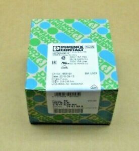 50 NIB PHOENIX CONTACT MSTB 2 5/ 2-STF-5 08 BK 1961986 CONNECTOR 12A (50+ AVAIL)