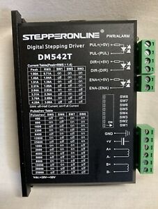 DM542T Digital Stepping Driver 1.0-4.2A 20-50VDC for Nema 17,23,24 Stepper Motor