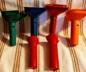 6 Plastic Manual Coin Sorter Bank Change Counter Money Rollers
