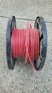 #8 Red Stranded Copper THNN Wire By The Foot