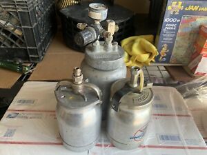 Lot Binks Pressure Model 80-228 1 QT Tanks