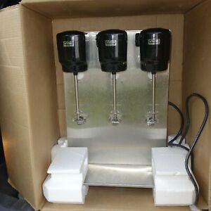 Waring Commercial Heavy Duty Diecast Metal Triple Spindle Drink Mixer 2 speed kf