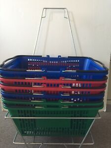 Shopping Baskets With Stand