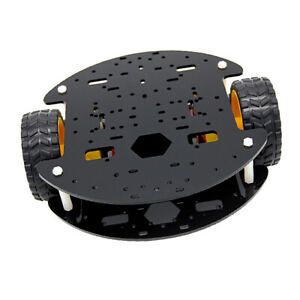 2WD Car Chassis Tracing Car Box Kit Spare Part Smart Robot Kit Toy Car