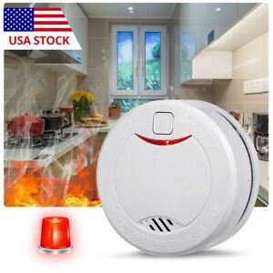 HEIMAN Smoke Detector Fire Alarm 10 Years Battery Operated (Battery Included)