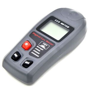 LCD Digital Luxmeter Precision Luminometer Photometer Light Meter Tester Gauge