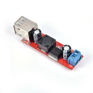 DC 6V-40V 12V To 5V 3A Dual USB Charger DC-DC Step-down Converter Module LM2 F2