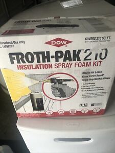 Spray Foam Insulation Kit, DOW FROTH-PAK™ 210,Class A Fire Rated, 210 Board Feet