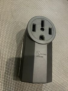 AIDA 50A 125/250V 4-Wire Power Dryer Receptacle Outlet, Back Wire, AL/CU, 030726
