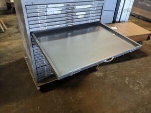 Vintage 25 Drawer Flat File Blueprint Map Plan  Cabinets for 42x 30 Papers